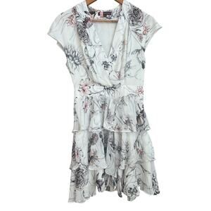 Marchesa Voyage Ruffle Dress Size 6